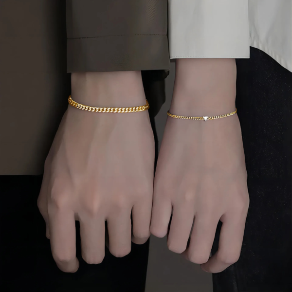 Bracelet commun couple discret – Image 7