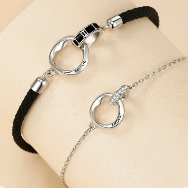 Bracelet de promesse couple – Image 6