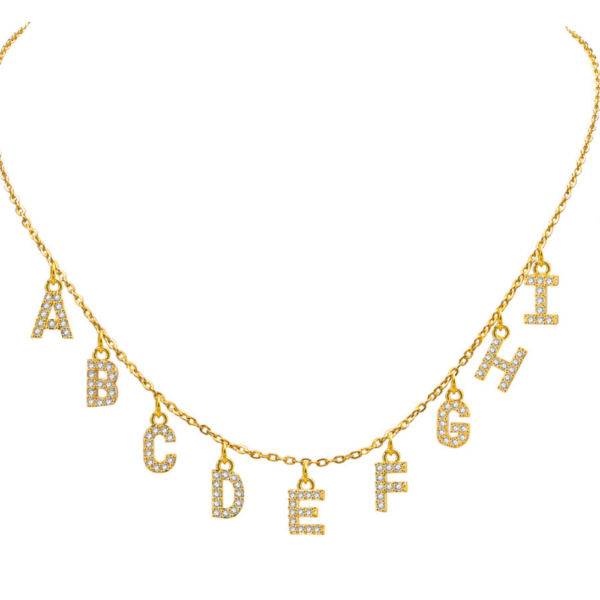 Collier lettre prenom – Image 4
