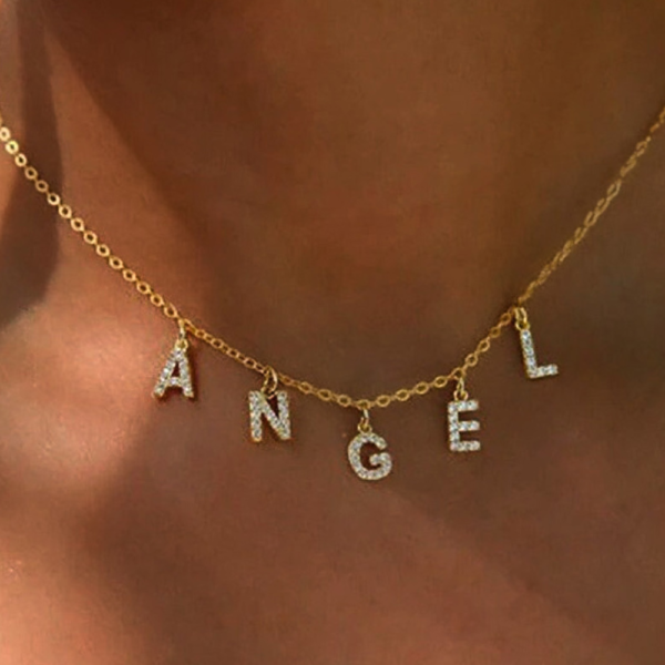 Collier lettre prenom – Image 2