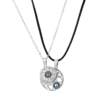 Collier lune et soleil